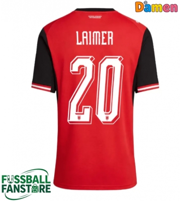 Österreich Konrad Laimer #20 Replik Heimtrikot Damen WM 2026 Kurzarm